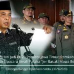 Upacara serah Pataka "Jer Basuki Mawa Beya" Tahun 2023 Upacara serah Pataka "Jer Basuki Mawa Beya" Tahun 2023